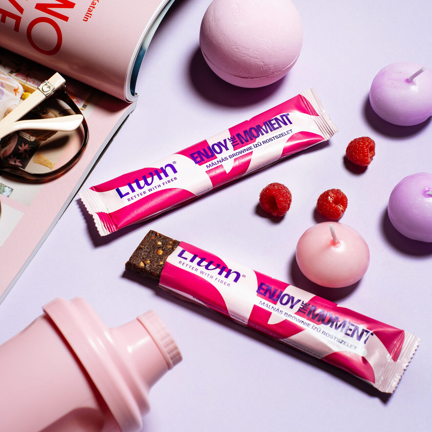 ENJOY THE MOMENT <div class="subtext">Málnás brownie ízű datolya rostszelet</div> - Image 2